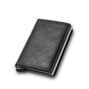 Sleek Carbon Fiber RFID Trifold Wallet for Men Black Holder Sleek Carbon Fiber RFID Trifold Wallet for Men Black Holder