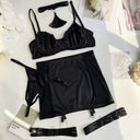 Passion Igniter Lingerie Set Seductive 5 Piece Ensemble Passion Igniter Lingerie Set Seductive 5 Piece Ensemble