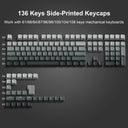 Polar Day Gradient Backlit Keycaps Set for Stylish Keyboards Polar Day Gradient Backlit Keycaps Set for Stylish Keyboards