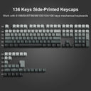 Polar Day Gradient Backlit Keycaps Set For Stylish Keyboards Polar Day Gradient Backlit Keycaps Set For Stylish Keyboards