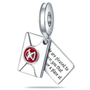 New 925 Sterling Silver Wolf Head Dumbo Pendant Beads New 925 Sterling Silver Wolf Head Dumbo Pendant Beads