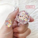 Aurora Rainbow Neon Shimmer Nail Art Powder Kit Set For Glam Aurora Rainbow Neon Shimmer Nail Art Powder Kit Set For Glam