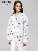 Annuo Printed Nurse Doctor's Pediatric Comfortable Clothes Annuo Printed Nurse Doctor's Pediatric Comfortable Clothes