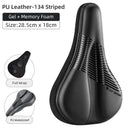 Gel Memory Foam Bike Seat Cover - Comfortable and Waterproof Gel Memory Foam Bike Seat Cover - Comfortable and Waterproof