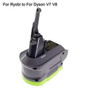 Battery Converter Adapter For Makita Dewalt Milwaukee Ryobi 18V To Dyson V6 V7 V8 Vacuum Battery Converter Adapter For Makita Dewalt Milwaukee Ryobi 18V To Dyson V6 V7 V8 Vacuum
