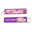 Anime Key Tag Keychain Trendy Zinc Alloy Accessory for Fans Anime Key Tag Keychain Trendy Zinc Alloy Accessory for Fans