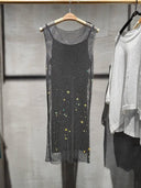 Diamond Mesh Party Midi Dress Elegant Glamorous For Events Diamond Mesh Party Midi Dress Elegant Glamorous For Events