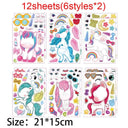 Create Your Own Animal Faces Stickers Set for Fun Crafts Create Your Own Animal Faces Stickers Set for Fun Crafts