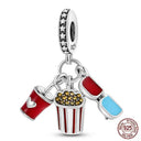 Sterling Silver Red Heart Beads for Pandora Jewelry Gifts Sterling Silver Red Heart Beads for Pandora Jewelry Gifts