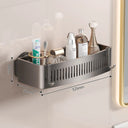 Vacuum Suction Cup Bathroom Shelf Wall Mounted Aluminum Organizer Vacuum Suction Cup Bathroom Shelf Wall Mounted Aluminum Organizer