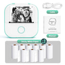 Portable Wireless Mini Sticker Printer For On The Go Portable Wireless Mini Sticker Printer For On The Go