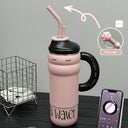 Strawberry Life Giant Large Thermos Cup 1300ml Capacity Strawberry Life Giant Large Thermos Cup 1300ml Capacity