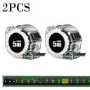 Fluorescent Tape Measure Precision Self-Lock Tool for Projects Fluorescent Tape Measure Precision Self-Lock Tool for Projects