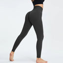 Nude Yoga Pants for Women High Waist Seamless Hip Lifting Fitness Design Nude Yoga Pants for Women High Waist Seamless Hip Lifting Fitness Design