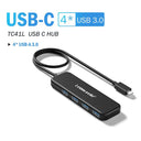 High-Speed 4-Port USB Hub Splitter for MacBook Devices Compact High-Speed 4-Port USB Hub Splitter for MacBook Devices Compact