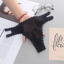 Seductive Lace G-String Briefs Elegant Comfortable Lingerie Seductive Lace G-String Briefs Elegant Comfortable Lingerie