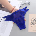 Seductive Lace G-String Briefs Elegant Comfortable Lingerie Seductive Lace G-String Briefs Elegant Comfortable Lingerie