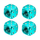 Aluminum Car Tire Valve Caps Stylish Airtight Covers Aluminum Car Tire Valve Caps Stylish Airtight Covers