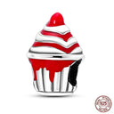 Charming Sterling Silver Red Heart Beads for Pandora Gifts Charming Sterling Silver Red Heart Beads for Pandora Gifts