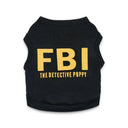 Police Suit Cosplay Dog Vest Stylish Costume For Dogs Police Suit Cosplay Dog Vest Stylish Costume For Dogs