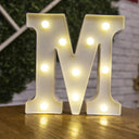 Battery Operated LED Alphabet Lights for Home Party Decor Battery Operated LED Alphabet Lights for Home Party Decor