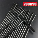 Colorful & Black Reusable Party Straws Eco-Friendly Essential Colorful & Black Reusable Party Straws Eco-Friendly Essential