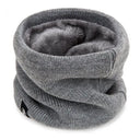 Winter Warm Knitted Ring Scarf For Women Men Thick Muffler Winter Warm Knitted Ring Scarf For Women Men Thick Muffler