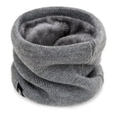 Winter Warm Knitted Ring Scarf Women Men Thick Muffler Winter Warm Knitted Ring Scarf Women Men Thick Muffler