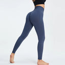 Nude Yoga Pants for Women High Waist Seamless Hip Lifting Fitness Design Nude Yoga Pants for Women High Waist Seamless Hip Lifting Fitness Design