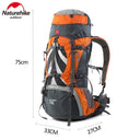 Naturehike Backpack 70L Mountaineering Bag Big Capacity Rucksack Naturehike Backpack 70L Mountaineering Bag Big Capacity Rucksack