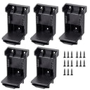 5 Piece Tool Mount For Milwaukee 20V Battery Holder Set 5 Piece Tool Mount For Milwaukee 20V Battery Holder Set