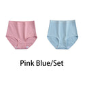 2PCS/Set Women Plus Size Panties Body Shaper Cotton Underwear 2PCS/Set Women Plus Size Panties Body Shaper Cotton Underwear