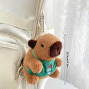 Funny Capybara Plush Toys Cute Keychain Pendant Doll Gift Funny Capybara Plush Toys Cute Keychain Pendant Doll Gift