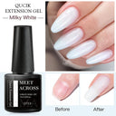 Nude Milk White Fiber Gel Polish Long-Lasting Salon Quality Nude Milk White Fiber Gel Polish Long-Lasting Salon Quality