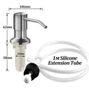 Stainless Steel Soap Pump Kit Premium Pump for Kitchen Stainless Steel Soap Pump Kit Premium Pump for Kitchen