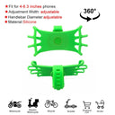 Silicone Universal Phone Holder for Bikes 360 Degree Mount Silicone Universal Phone Holder for Bikes 360 Degree Mount