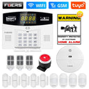 Smart WiFi GSM Alarm System with Remote Access LCD Display Smart WiFi GSM Alarm System with Remote Access LCD Display