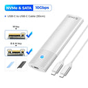 ORICO M2 SSD Enclosure NVMe 10Gbps PCIe Tool Free Case ORICO M2 SSD Enclosure NVMe 10Gbps PCIe Tool Free Case