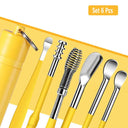 Stainless Steel Ear Pick Set for Gentle Ear Care Cleaning Stainless Steel Ear Pick Set for Gentle Ear Care Cleaning