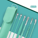Stainless Steel Ear Pick Set for Gentle Ear Care Cleaning Stainless Steel Ear Pick Set for Gentle Ear Care Cleaning