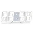LED Wall Clock 3D Design USB Port Modern Home Decor LED Wall Clock 3D Design USB Port Modern Home Decor