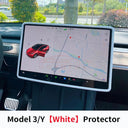 Tesla Model 3 Y Screen Protector Silicone Frame Full Protection Tesla Model 3 Y Screen Protector Silicone Frame Full Protection