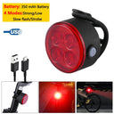 Waterproof Portable Mini Bike Lamp White Front Light Red Taillight Waterproof Portable Mini Bike Lamp White Front Light Red Taillight