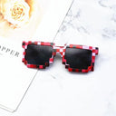 Pixel Mosaic Kids Sunglasses for Cosplay and Fun Adventures Pixel Mosaic Kids Sunglasses for Cosplay and Fun Adventures
