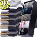 Men's Bamboo Fiber Sports Socks - 5 Pairs of Comfort Men's Bamboo Fiber Sports Socks - 5 Pairs of Comfort