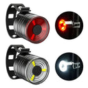 Waterproof Mini Bike Lamp Front Light White Taillight Red Waterproof Mini Bike Lamp Front Light White Taillight Red