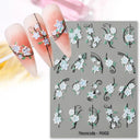 Succulent Blossom Nail Art Decals Blooming 3D Beauty Kit Succulent Blossom Nail Art Decals Blooming 3D Beauty Kit