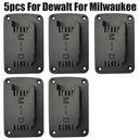 5pcs Tool Holder Dock Wall Mount Storage Rack For Milwaukee Tools 5pcs Tool Holder Dock Wall Mount Storage Rack For Milwaukee Tools