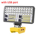 8 Inch Cordless LED Work Light Fit for 18V 20V Battery 8 Inch Cordless LED Work Light Fit for 18V 20V Battery