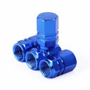Aluminum Car Tire Valve Caps Stylish Airtight Covers Aluminum Car Tire Valve Caps Stylish Airtight Covers